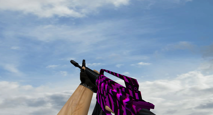 🍬 Chromatic Aberration (Candy Pink) Pack для CS 1.6 — Завантажити скіни зброї